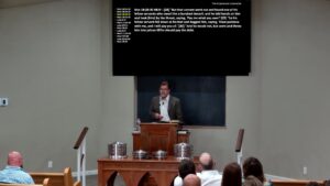 Sermon at Valley Church of Christ on forgiveness from Matthew 18 - The Debt We Could Never Pay