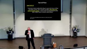 Grand opening sermon at Valley Church of Christ's new building in Gunter, TX